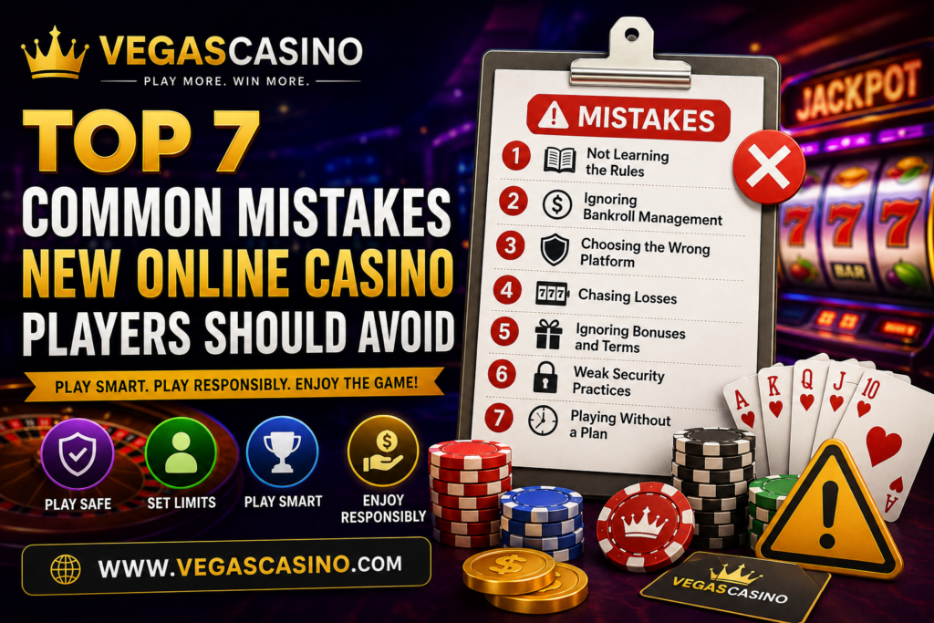 7 Online Casino Mistakes New Players Must Avoid