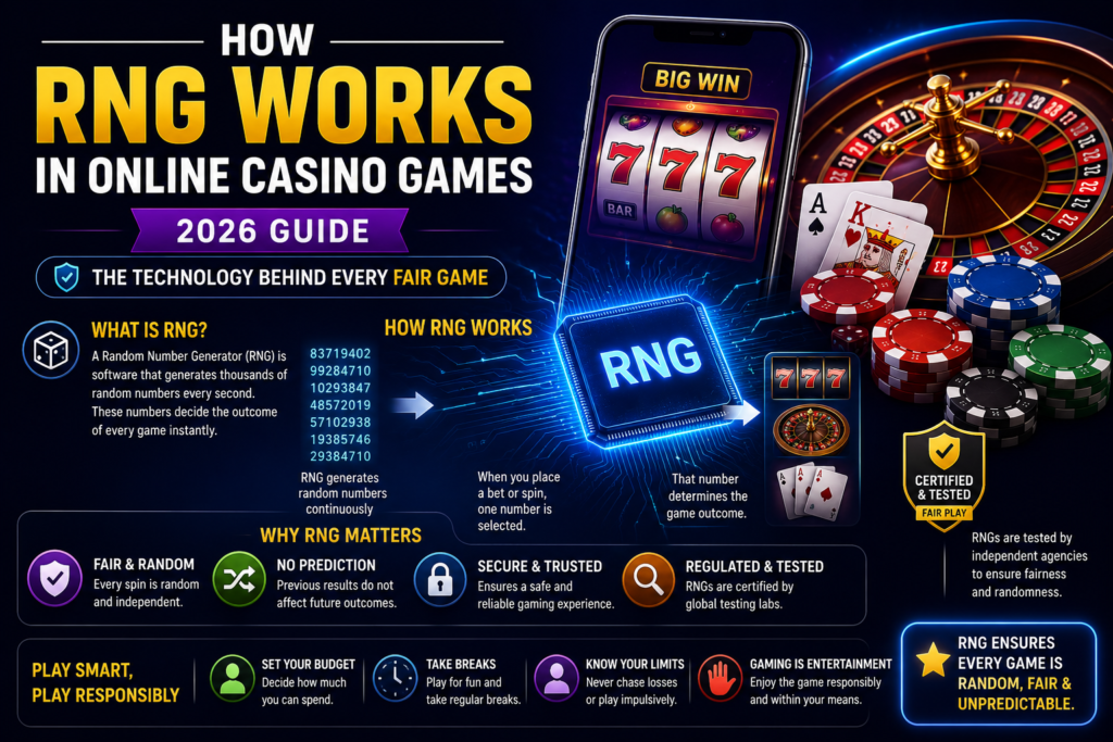 How RNG ensures fair gaming outcomes