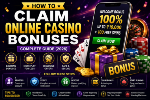 How to Claim Online Casino Bonuses: Complete Guide (2026)