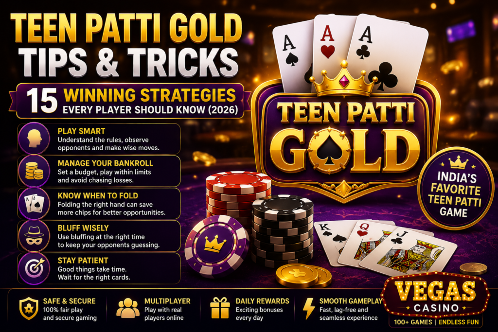 Teen Patti Gold game guide tips